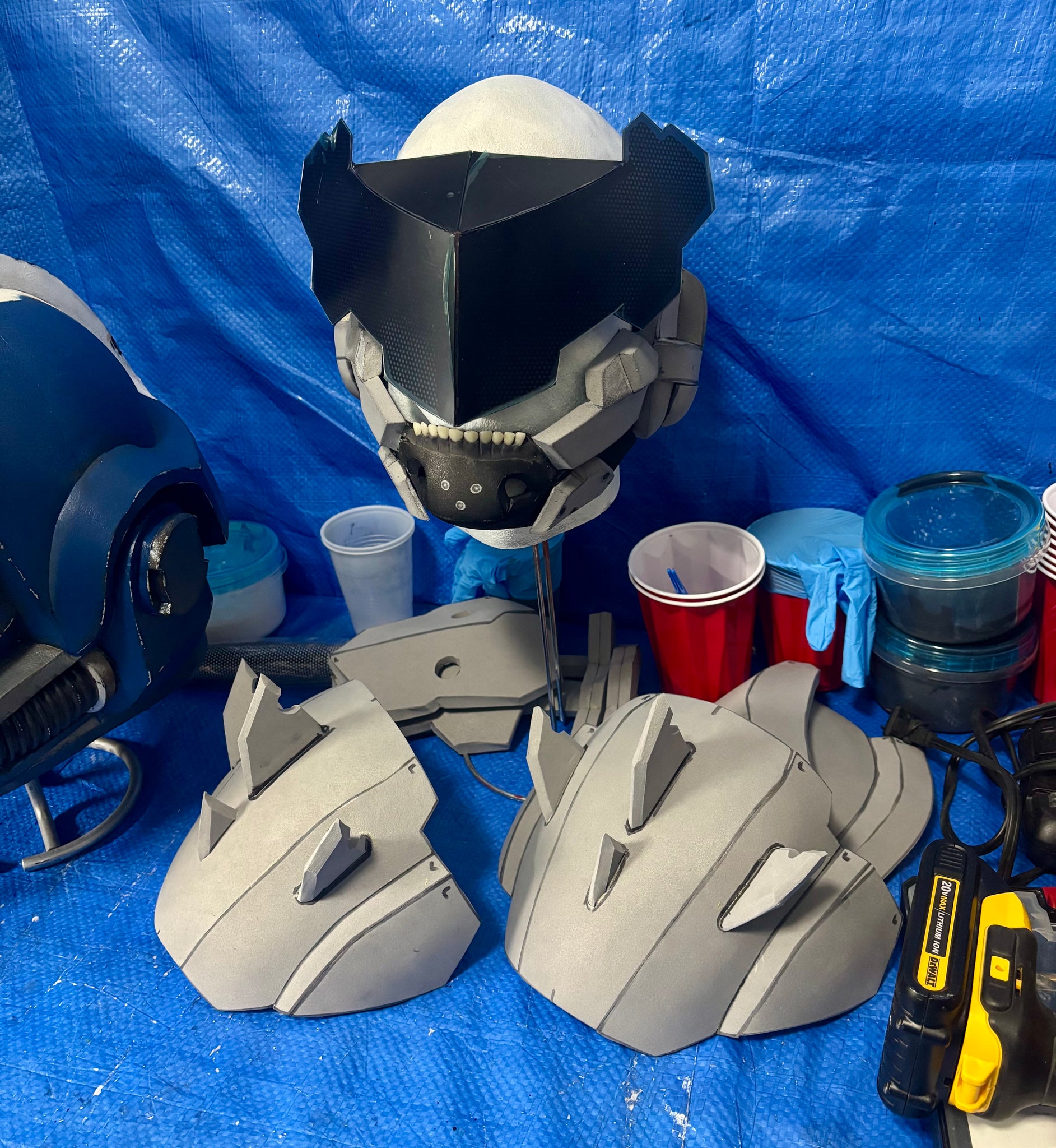 metal gear rising raiden costume Raiden Full Cosplay EVA Foam Pepakura File Templates