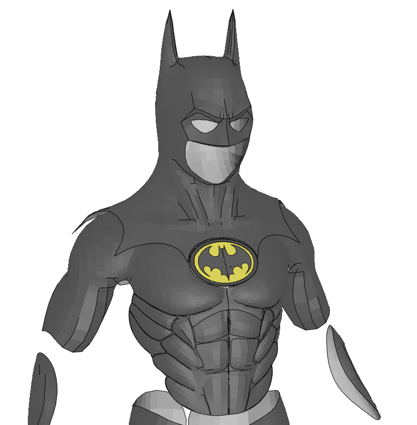 batman armor blueprints