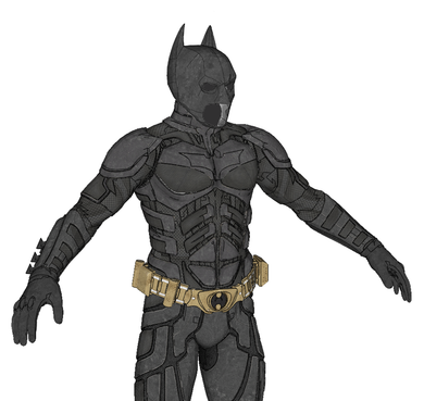 Batman - The Dark Knight Armor Cosplay EVA Foam Pepakura File Templates
