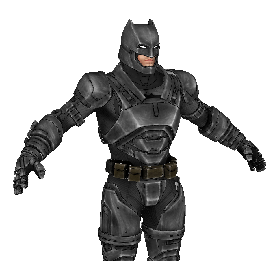 Batman V Superman - Dawn of Justice Armor Costume EVA FOAM Pepakura File Templates