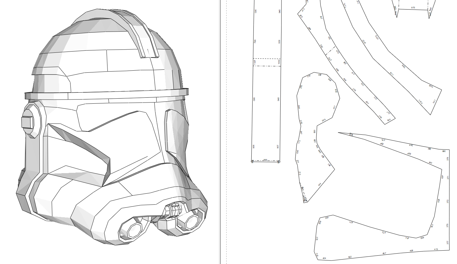 Clone Trooper Phase 2 Armor Cosplay EVA Foam Pepakura File Templates