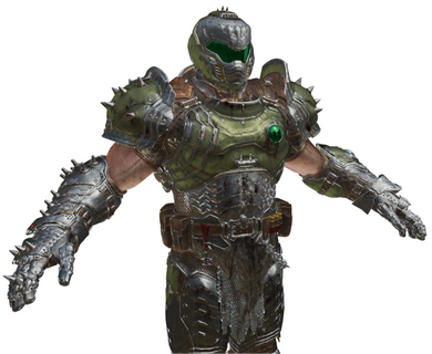 Doom Slayer Armor Cosplay EVA Foam Pepakura File Templates DIY -Doom: The Dark Ages
