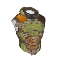 Load image into Gallery viewer, Doom Eternal Slayer Armor EVA Foam Cosplay Pepakura File Templates