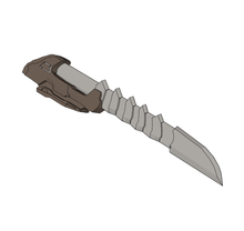 Load image into Gallery viewer, Doom Eternal Slayer Armor EVA Foam Cosplay Pepakura File Templates