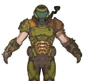 Doom Eternal Slayer Armor EVA Foam Cosplay Pepakura File Templates