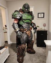Load image into Gallery viewer, Doom Slayer Armor Cosplay EVA Foam Pepakura File Templates DIY - Doom: The Dark Ages
