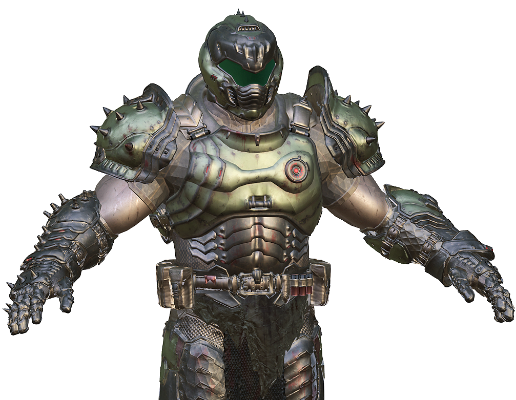 Doom Slayer Armor Cosplay EVA Foam Pepakura File Templates DIY - Doom: The Dark Ages