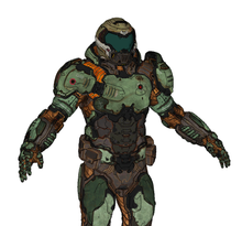 Load image into Gallery viewer, Doomslayer Praetor Armor Foam Cosplay Pepakura File Templates - Doom (2016)