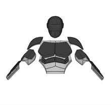Load image into Gallery viewer, Snake Eyes Armor EVA FOAM Pepakura File Templates DIY Costume - GI JOE Retaliation