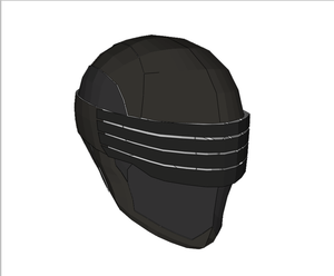 Snake Eyes Armor EVA FOAM Pepakura File Templates DIY Costume - GI JOE Retaliation