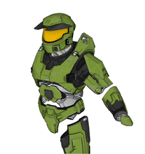 Load image into Gallery viewer, Halo CE Mark V Master Chief Armor Cosplay EVA Foam Pepakura File Templates