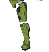 Load image into Gallery viewer, Halo CE Mark V Master Chief Armor Cosplay EVA Foam Pepakura File Templates