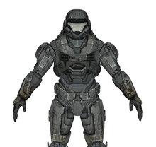 Load image into Gallery viewer, Halo Reach Noble 6 Armor Cosplay EVA Foam Pepakura File Templates DIY