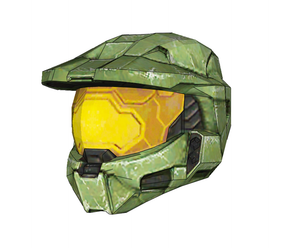 Halo 3 Master Chief Spartan Armor Cosplay EVA Foam Pepakura File Templates