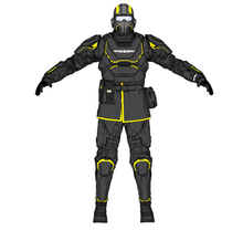 Load image into Gallery viewer, Helldivers 2 Full Armor Cosplay Foam Pepakura File Templates