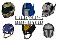 Loki Helmet Cosplay Foam Pepakura File Template – Heroesworkshop