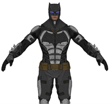 Load image into Gallery viewer, Batman Tactical Armor EVA FOAM Cosplay Pepakura File Templates - Justice League