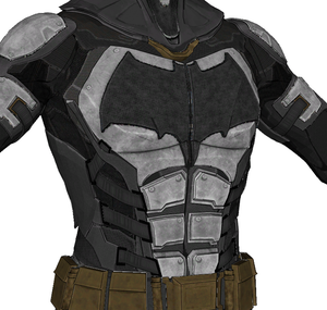 Batman Tactical Armor EVA FOAM Cosplay Pepakura File Templates - Justice League