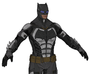 Batman Tactical Armor EVA FOAM Cosplay Pepakura File Templates - Justice League