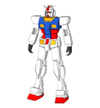 Load image into Gallery viewer, Gundam Cosplay Foam pepakura