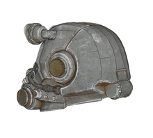 Load image into Gallery viewer, FALLOUT T-60 Helmet Foam Pepakura File Template