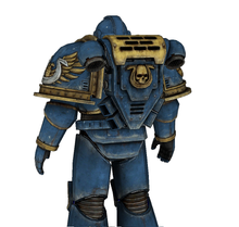 Load image into Gallery viewer, Warhammer 40K Space Marine Armor Cosplay EVA Foam Pepakura File Templates