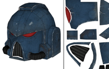 Load image into Gallery viewer, Warhammer 40K Space Marine Armor Cosplay EVA Foam Pepakura File Templates