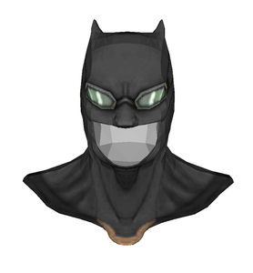 Batman Justice League Tactical Cowl FOAM Cosplay Pepakura File Template