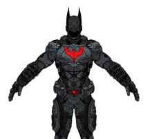 Load image into Gallery viewer, Batman Beyond Armor Cosplay Foam Pepakura File Templates