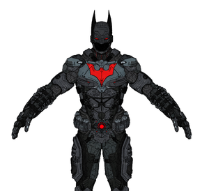 Batman Beyond Armor Cosplay Foam Pepakura File Templates