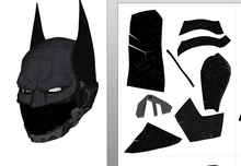 Load image into Gallery viewer, Batman Beyond Armor Cosplay Foam Pepakura File Templates