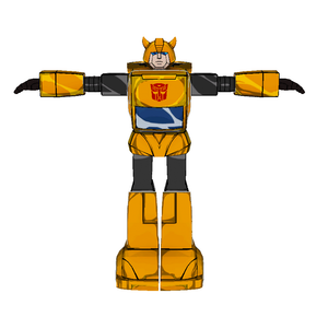 Bumblebee Transformers G1 Cosplay Full Foam Pepakura File Templates