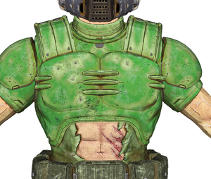 Classic Doom Guy / Doom Marine Armor Cosplay Foam Pepakura File Templates