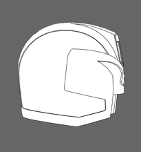 Load image into Gallery viewer, DREDD Cosplay Foam Helmet Pepakura file (2012 Version)