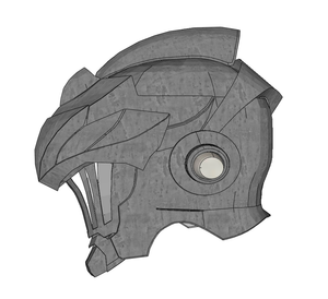 Goblin Slayer Helmet Cosplay Foam Pepakura File Template