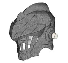 Load image into Gallery viewer, Goblin Slayer Helmet Cosplay Foam Pepakura File Template