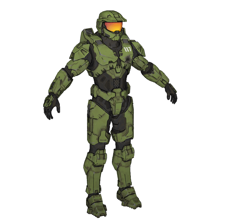 Halo Infinite Master Chief Spartan Armor Cosplay EVA Foam Pepakura Fil ...