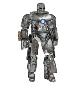 Iron Man Mark 1 Armor Cosplay Foam Pepakura file Templates