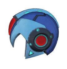 Load image into Gallery viewer, Megaman X Helmet Foam Cosplay Pepakura File Template