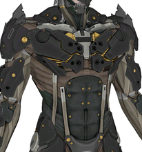 Load image into Gallery viewer, Raiden Full Foam Pepakura File Templates - Metal Gear Rising