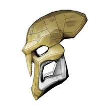Load image into Gallery viewer, Reaper Mask FOAM Cosplay Pepakura File Template - Overwatch