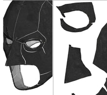 Load image into Gallery viewer, Batman - The Dark Knight Rises Cowl Cosplay Foam Pepakura File template