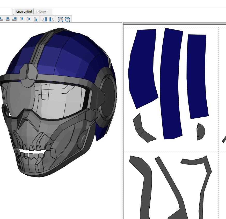 black widow motorcycle helmet Taskmaster Helmet Foam Cosplay Pepakura File Template