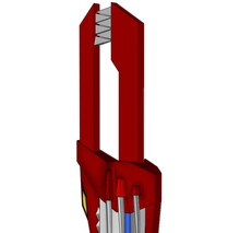 Load image into Gallery viewer, MMPR Power Rangers Blade Blaster FOAM Pepakura File Template