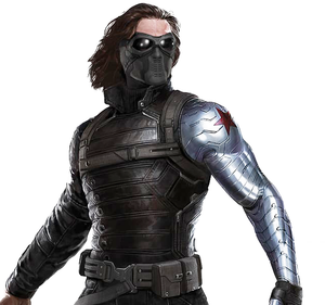 Winter Soldier Mask  + Arm Cosplay Foam Pepakura File Templates