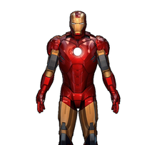 Load image into Gallery viewer, Iron Man Mark 4 Costume Foam Pepakura file Templates