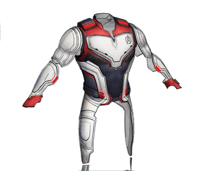 Avengers Endgame Quantum Suit FOAM Pepakura File Templates