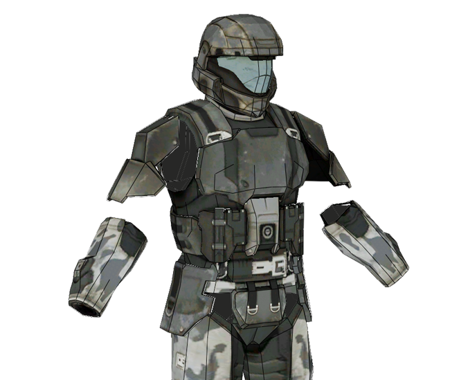 Halo 3 ODST Foam Armor Cosplay Pepakura File Templates