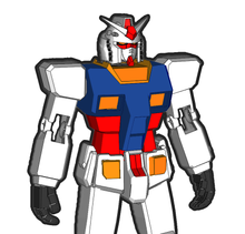 Load image into Gallery viewer, RX-78-2 Gundam Cosplay Full Foam Pepakura File Templates
