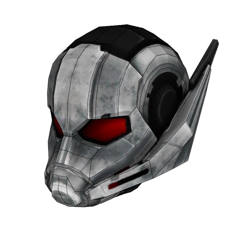 Ant-man Helmet Cosplay Foam Pepakura File Template - Avengers Endgame